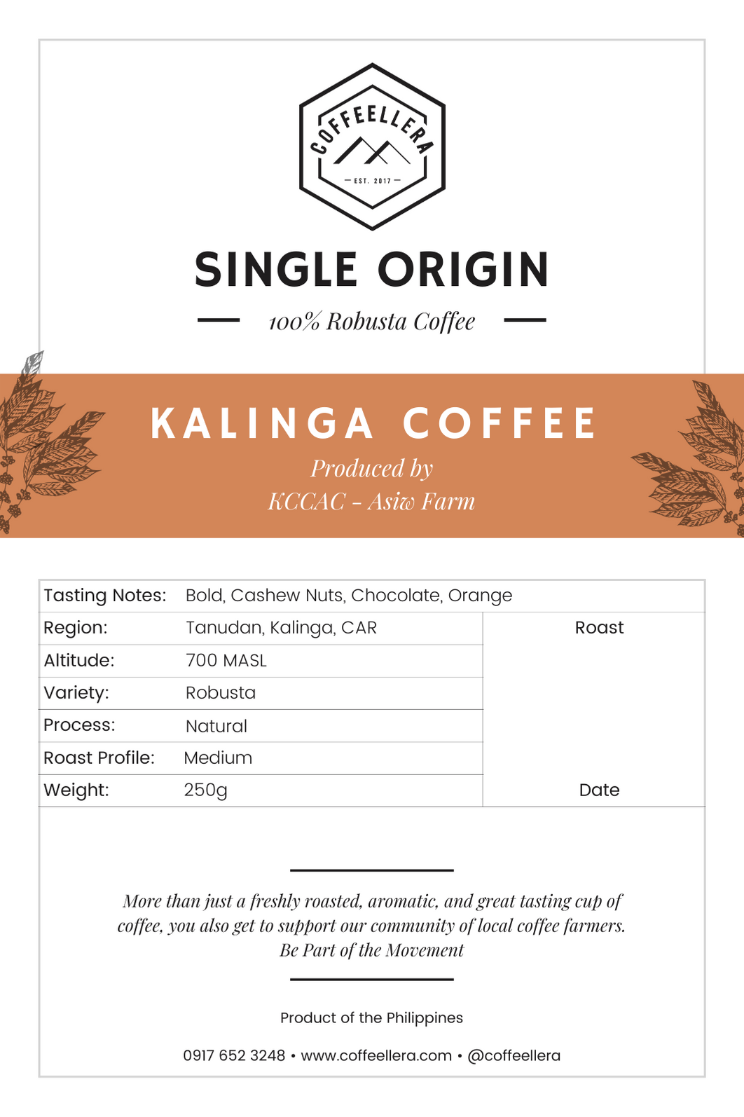 Kalinga Coffee Beans in the Philippines by Coffeellera